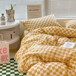100% Cotton Bed Skirt in Linen