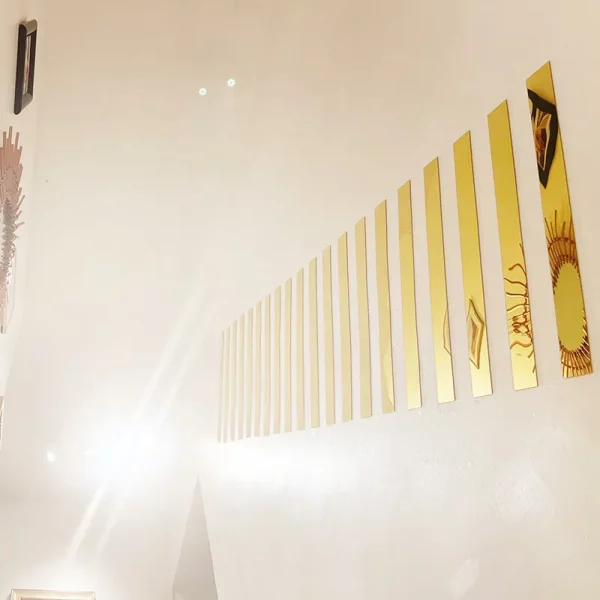 10pcs Mirror Strips 3D - Image 3