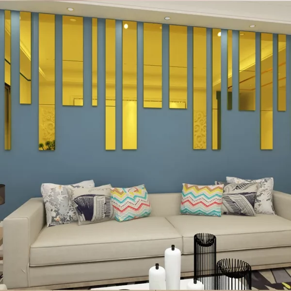 10pcs Mirror Strips 3D - Image 4