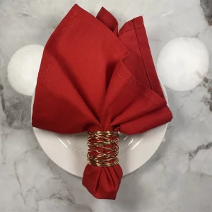 4PCS Set Linen Wedding Dinner Cloth Napkins