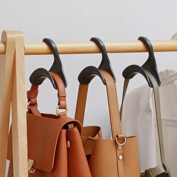 4Pcs New Durable PP Bag Rack Holder - Image 2