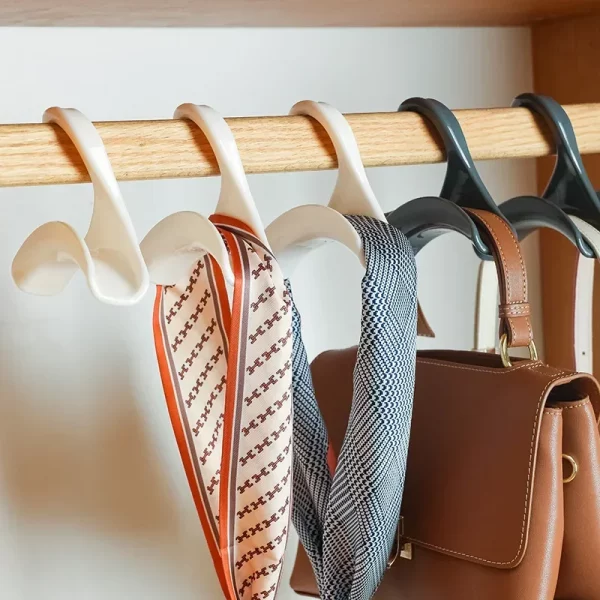 4Pcs New Durable PP Bag Rack Holder - Image 3