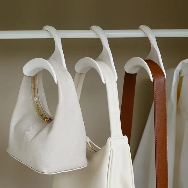 4Pcs New Durable PP Bag Rack Holder