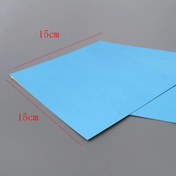 8/12pcs Self Adhesive Mirror Sheets - Image 2