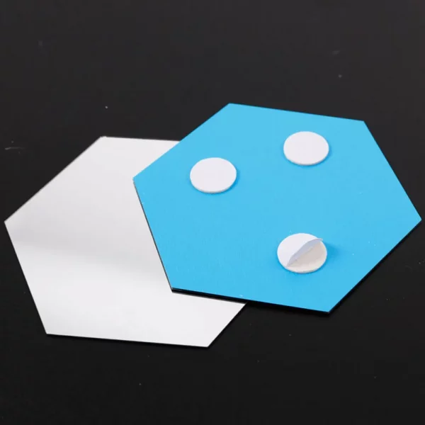 9/16/24PCS Mirror Wall Sticker Square - Image 6