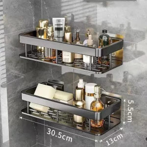 Bathroom Shelf No-drill