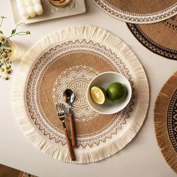 Boho Round Placemat - Image 3