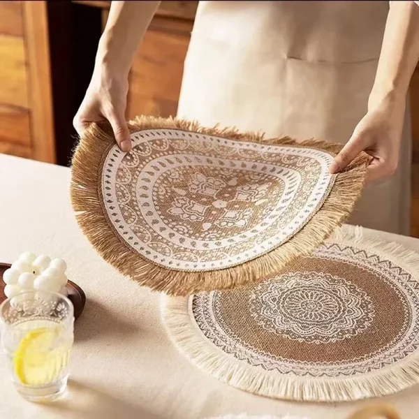 Boho Round Placemat