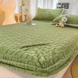 Jacquard Bed Cover Velvet