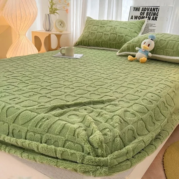 Jacquard Bed Cover Velvet