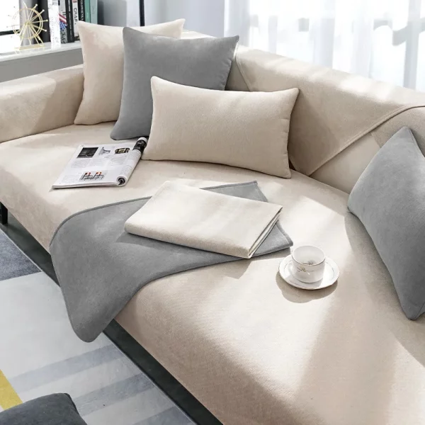 Chenille Sofa Cushion Four Seasons - Image 5