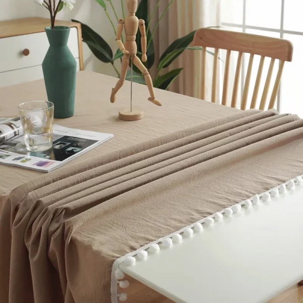 Cotton Fabric Tablecloth Tassels - Image 5