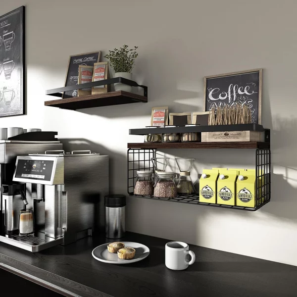 Floating Shelves Wooden Wall Mounted - Image 4