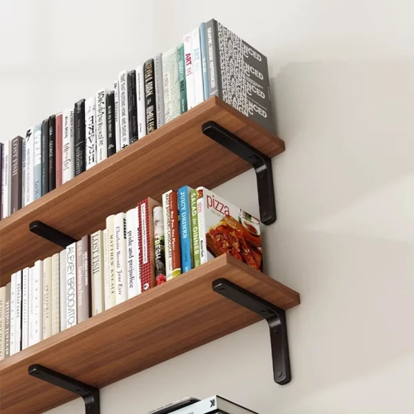 Wooden Wall Shelf Perforated Wall Display - Image 5