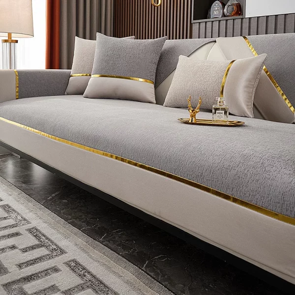 Luxury Cloud Pattern Sofa Cover - Image 2