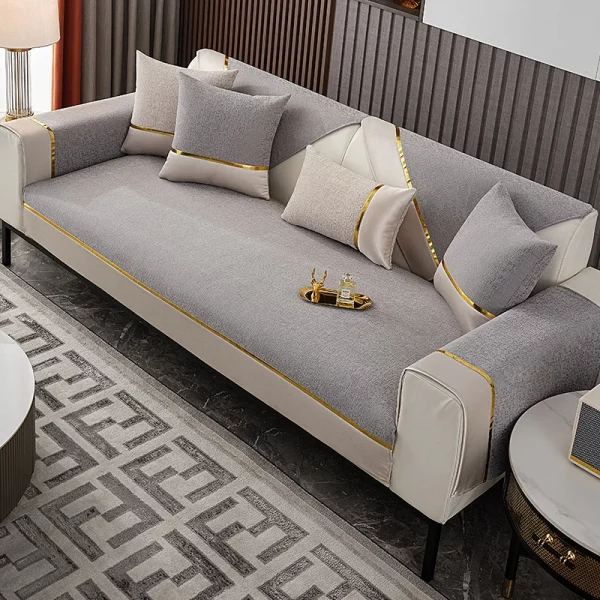 Luxury Cloud Pattern Sofa Cover - Image 3