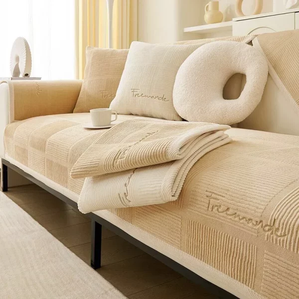 Luxury Soft Couch Cover for Living Room - Image 2