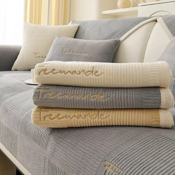 Luxury Soft Couch Cover for Living Room - Image 5