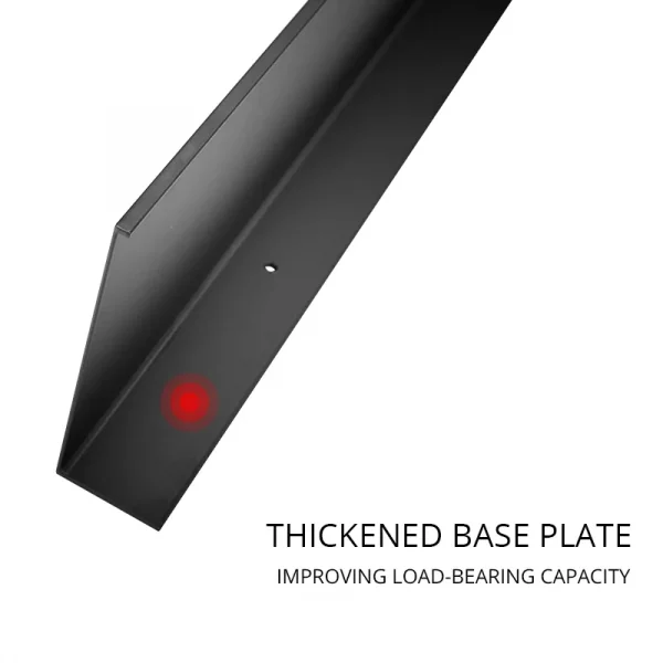 Matt Black Wall Shelf - Image 6