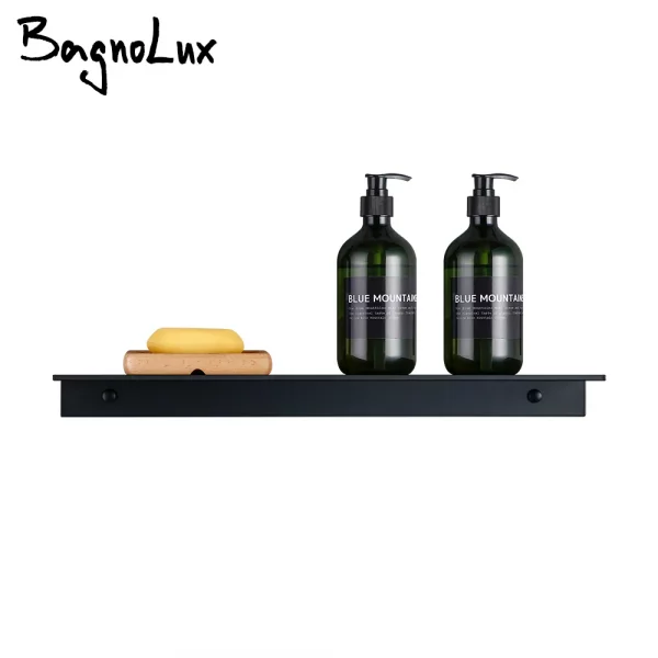 Matt Black Wall Shelf