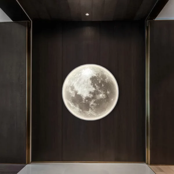 Modern 3D Moon Led Wall Lamp - Image 5