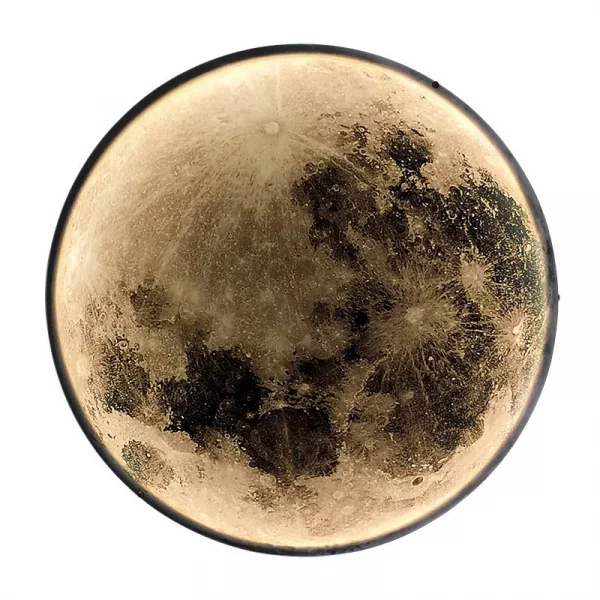 Modern 3D Moon Led Wall Lamp - Image 6