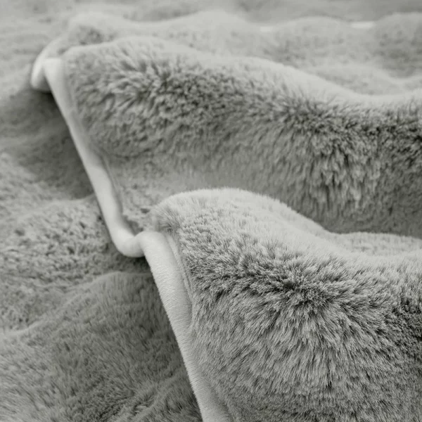New Thicken Rabbit Plush Sofa Covers - Image 3