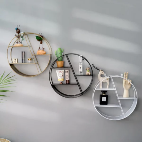 Nordic Style Metal Decorative Shelf - Image 3