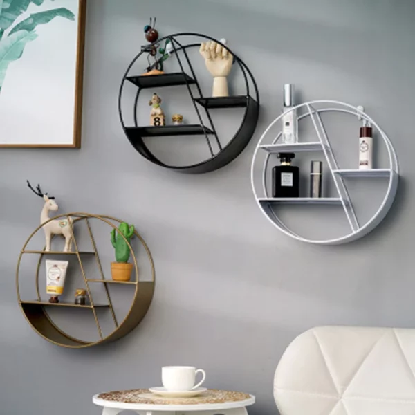 Nordic Style Metal Decorative Shelf - Image 4