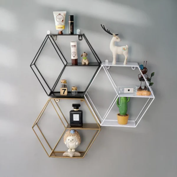 Nordic Style Metal Decorative Shelf - Image 5