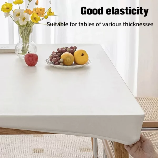 PU Leather Oilproof Tablecloth - Image 2