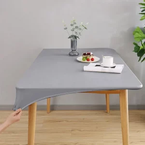 PU Leather Oilproof Tablecloth