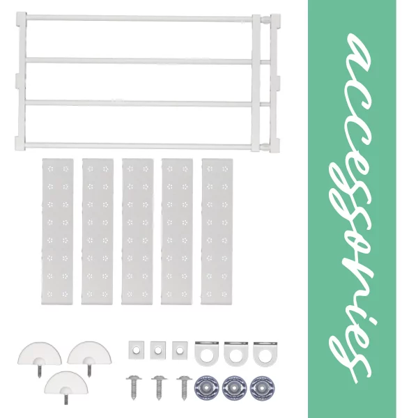Telescopic Wardrobe Storage Shelf Adjustable - Image 3