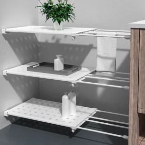 Telescopic Wardrobe Storage Shelf Adjustable