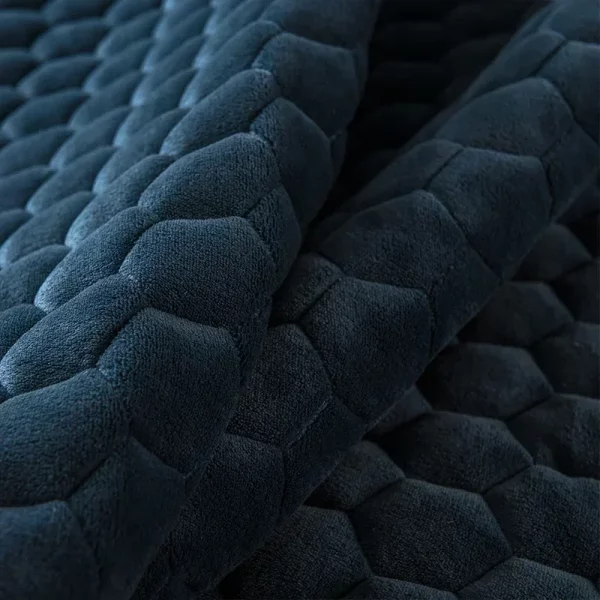 Thick Quilted Plush Double Bed Fitted Sheet - Image 5