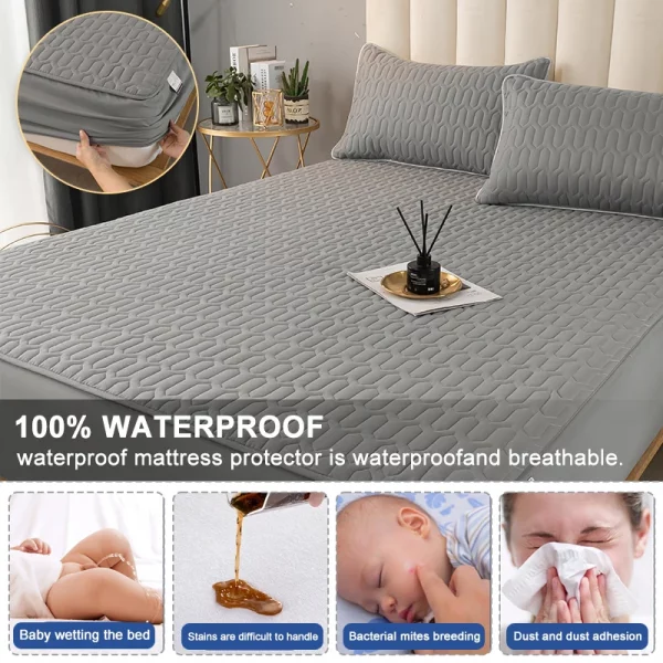 Thickened Waterproof Mattress Cover - Image 3