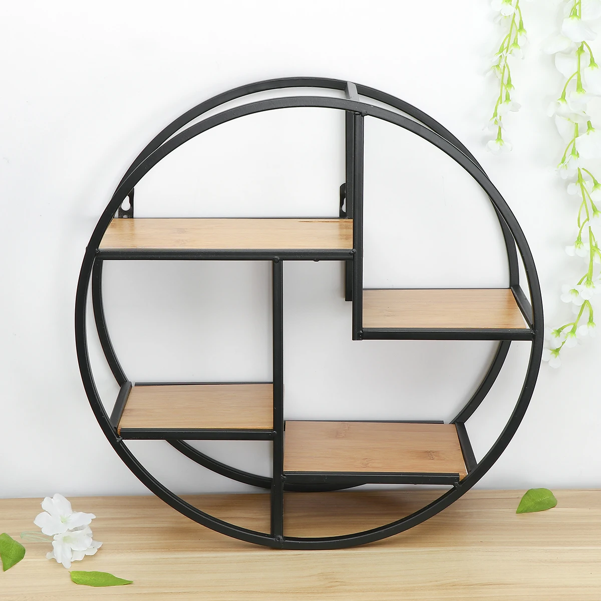 Wall Mounted Iron Shelf