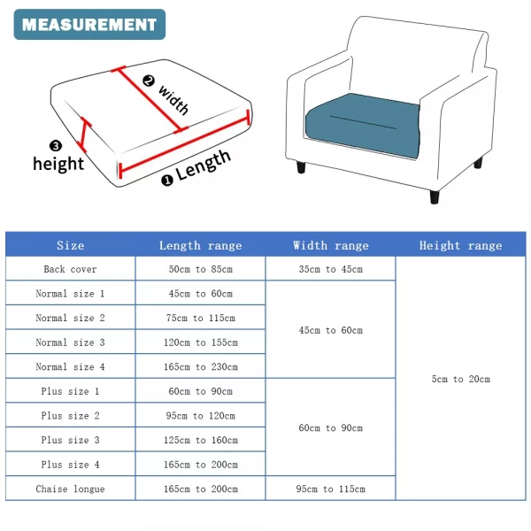 Waterproof Jacquard Couch Cover - Image 2
